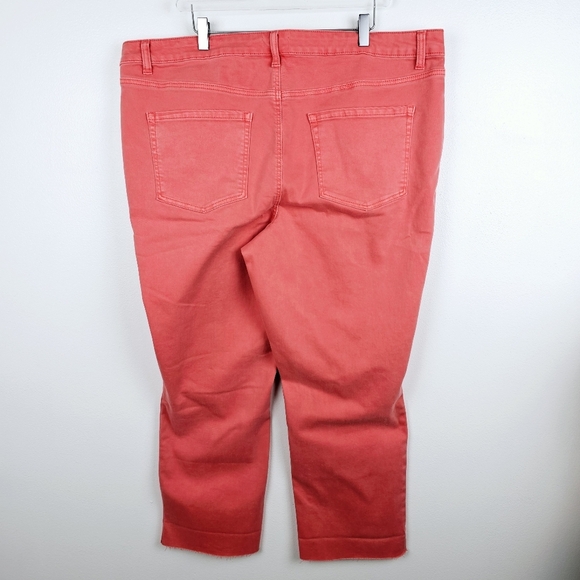 Maurices Slim Straight Ankle Mid Rise Super Stretch Jeans Pants NWT - Picture 2 of 11